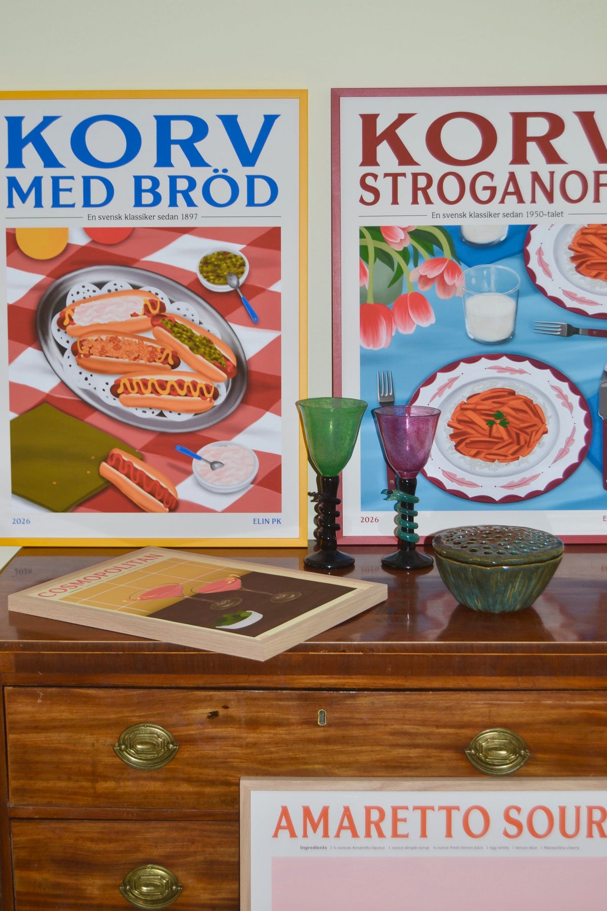 Nya posters: Korv Stroganoff och Korv med Bröd 🌭