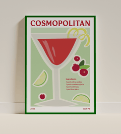 Elin PK Cosmopolitan Drink Poster Elin PK