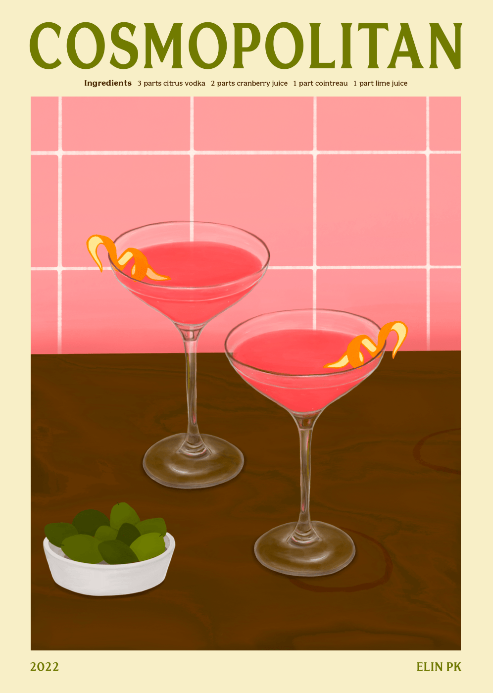 Elin PK Cosmopolitan III Poster Elin PK