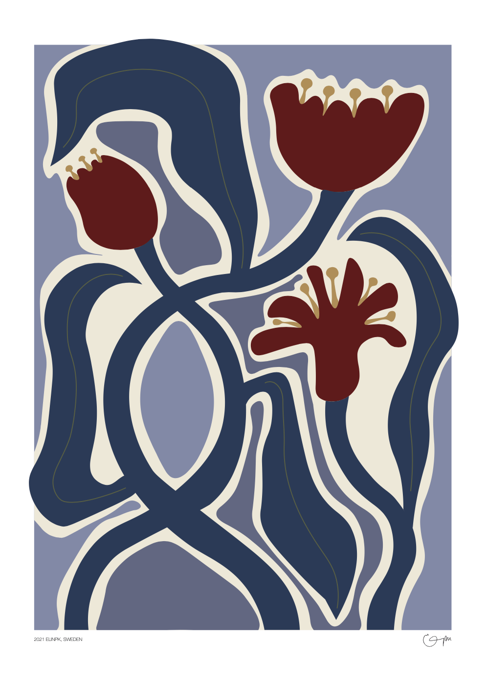 Elin PK "Dream a little dream of me" Poster | Utan text Elin PK