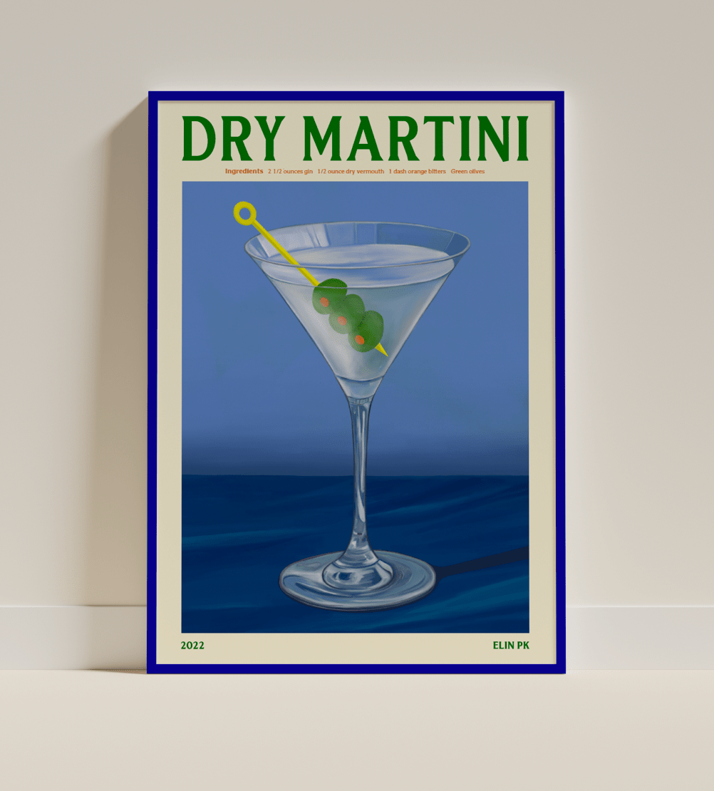 Elin PK Dry Martini II Poster Elin PK