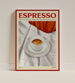 Elin PK Espresso Kaffe Poster Elin PK