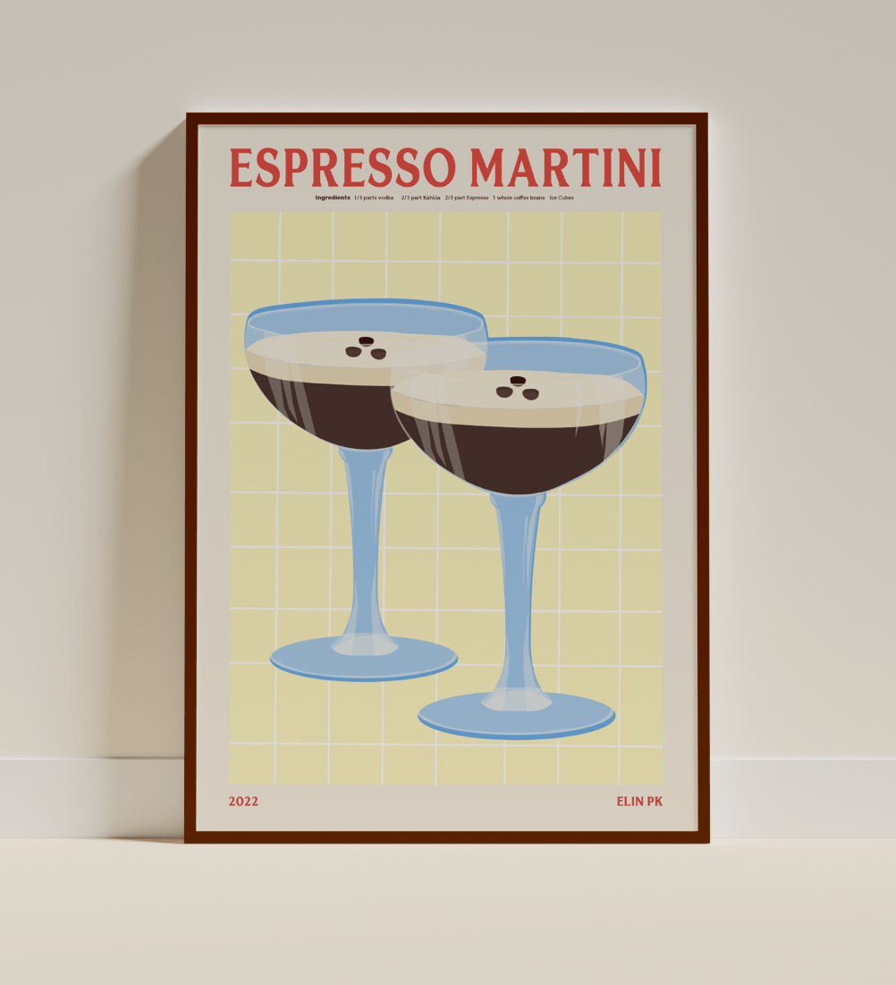 Elin PK Espresso Martini II Poster Elin PK