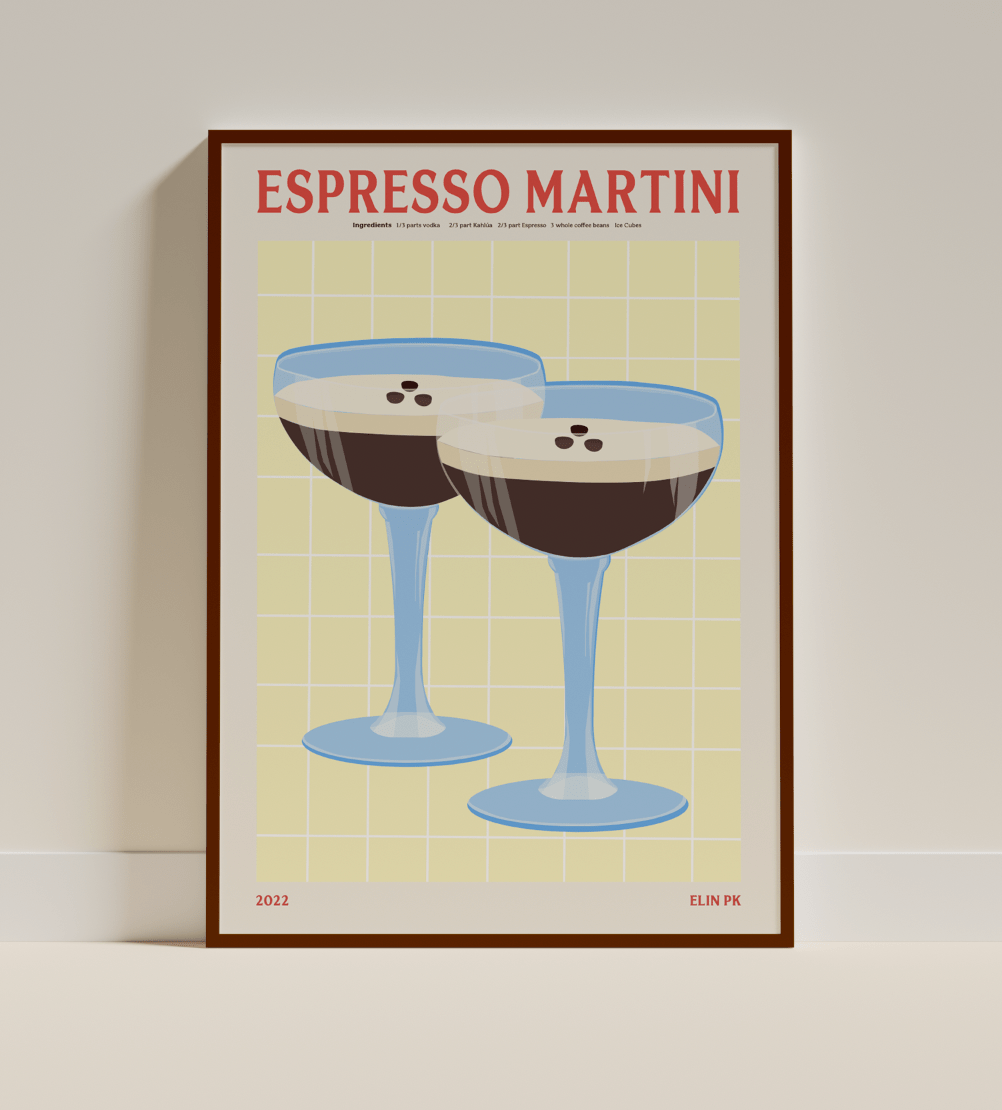 Elin PK Espresso Martini II Poster Elin PK