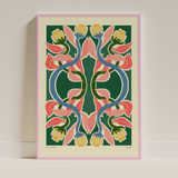 Elin PK "Fantasy flowers II" Poster Elin PK