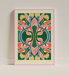 Elin PK "Fantasy flowers II" Poster Elin PK