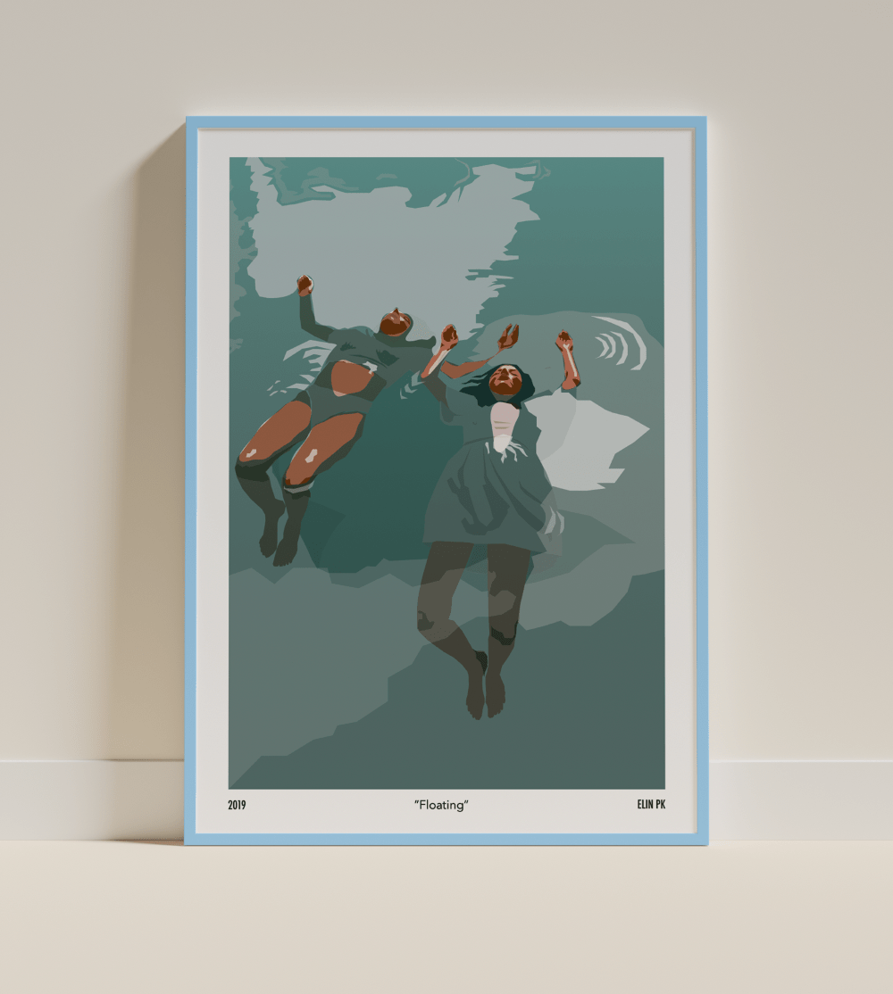 Elin PK "Floating" Poster Elin PK