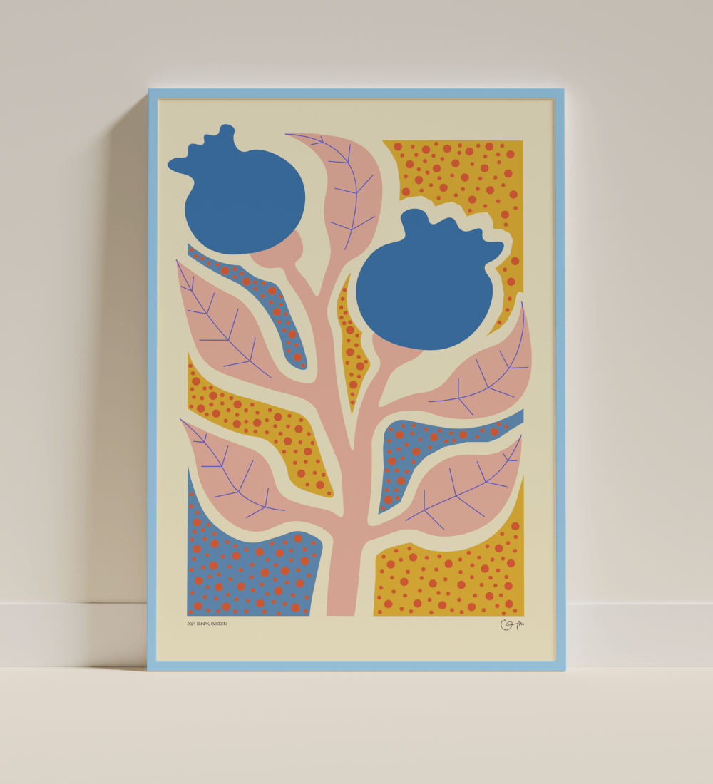 Elin PK "Flower Garden II" Poster Elin PK