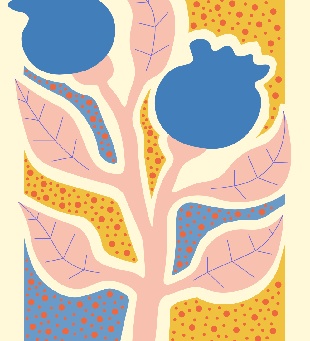 Elin PK "Flower Garden II" Poster Elin PK