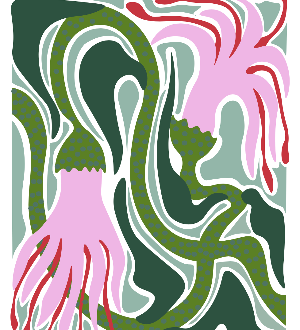 Elin PK "Flowing like the ocean" Poster Elin PK