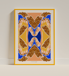 Elin PK "Forellbegonia" Poster | Beige Elin PK