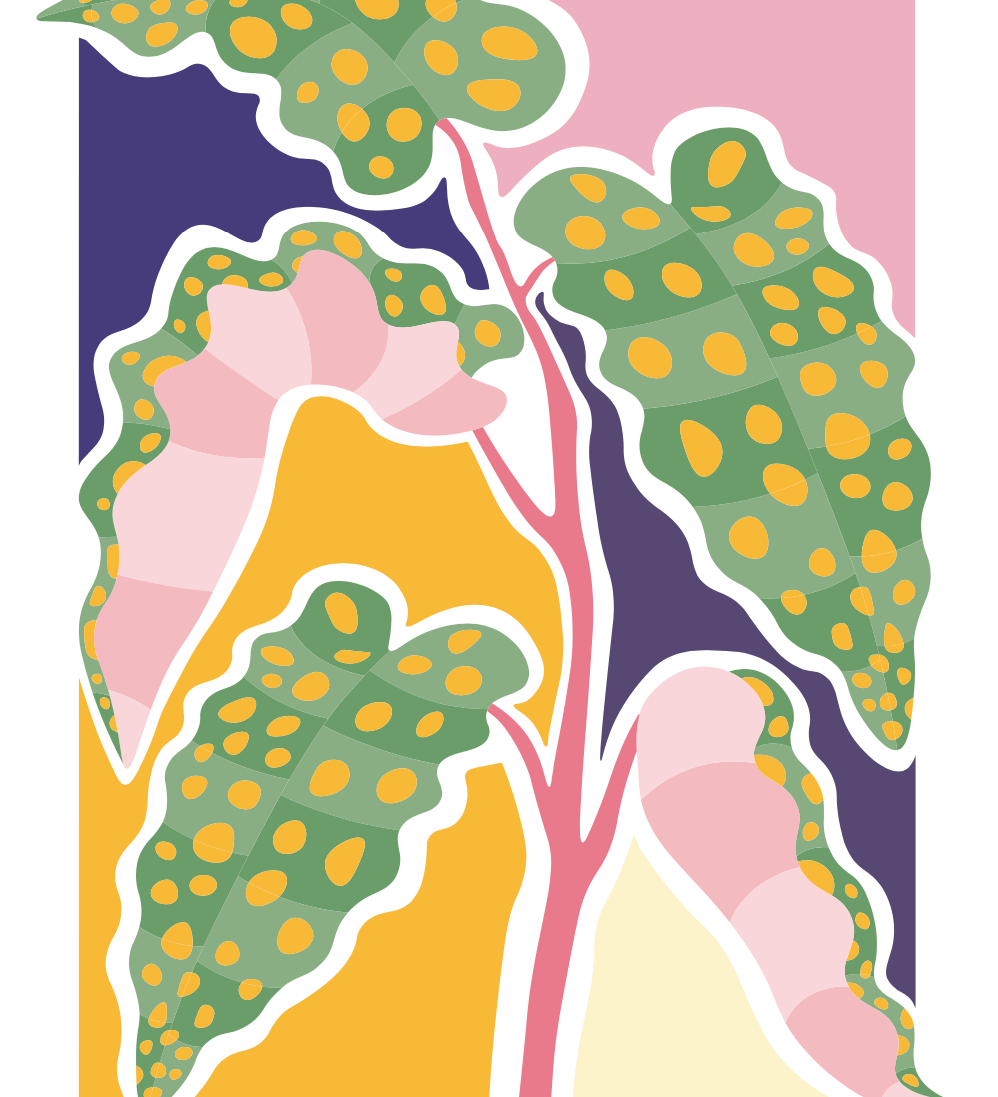 Elin PK "Forellbegonia" Poster Elin PK