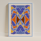 Elin PK "Forellbegonia" Poster | Purple Elin PK