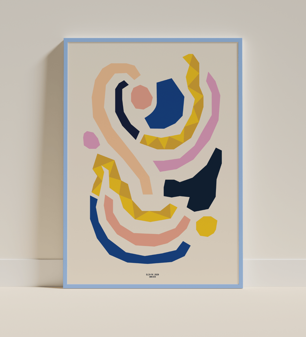 Elin PK "Formation" Poster Elin PK