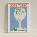 Elin PK Gin & Tonic Drink Poster Elin PK