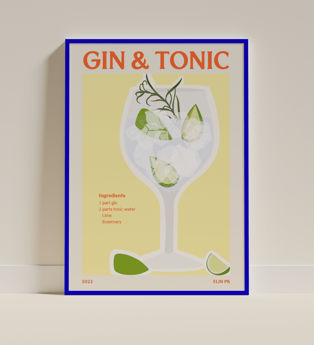 Elin PK Gin & Tonic II Poster Elin PK