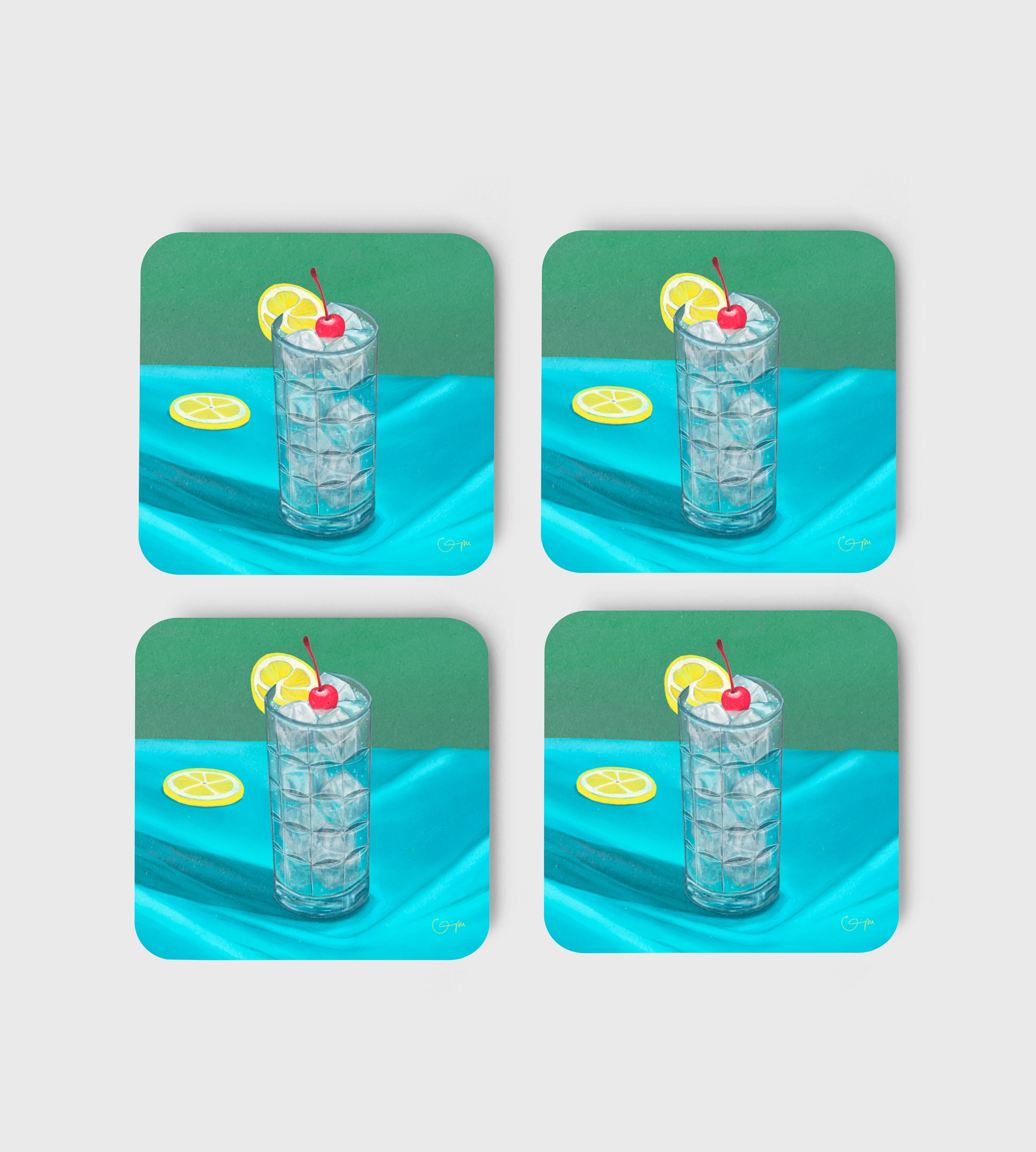 Elin PK Glasunderlägg 4 - pack Tom Collins Elin PK