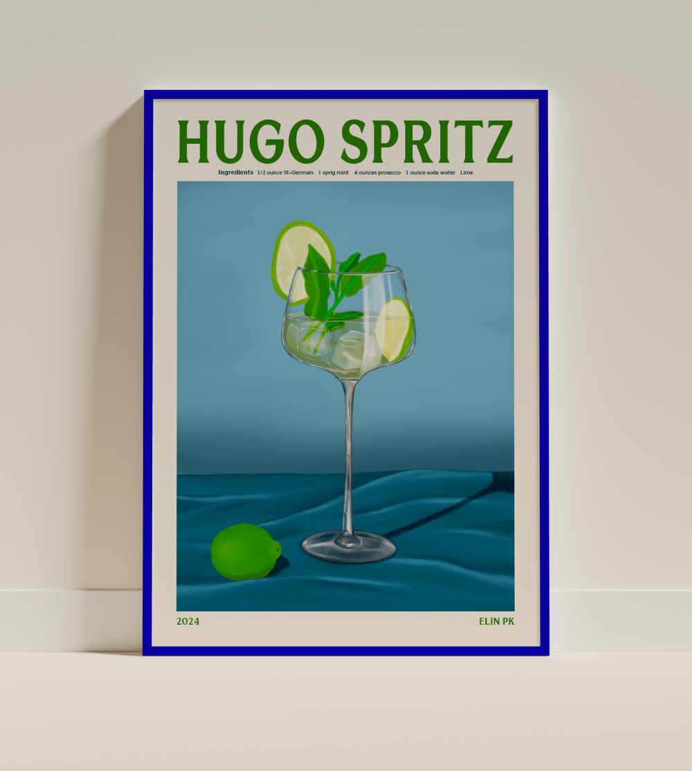 Elin PK Hugo Spritz II Drink Poster Elin PK