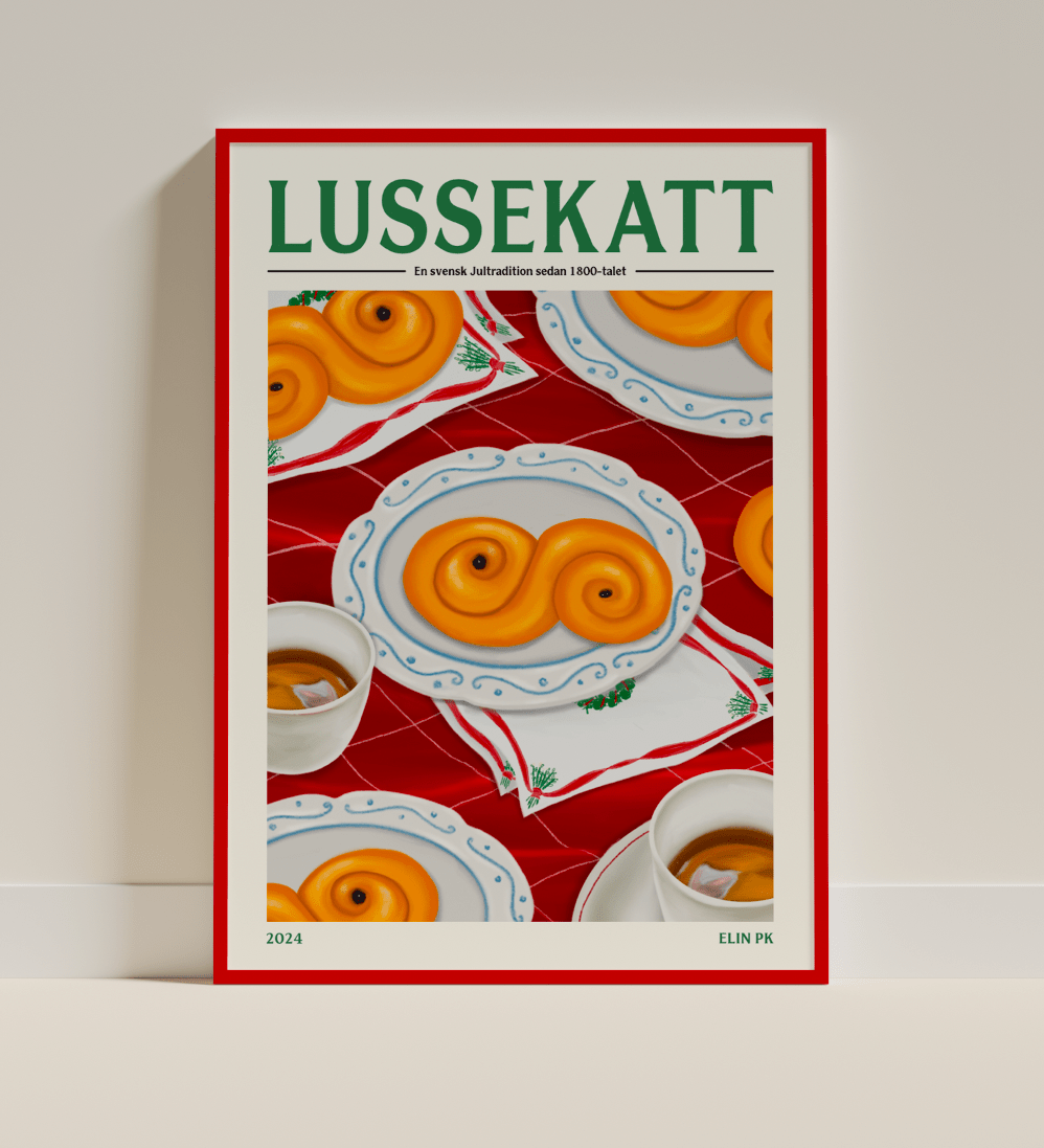 Elin PK Lussekatt Poster Elin PK