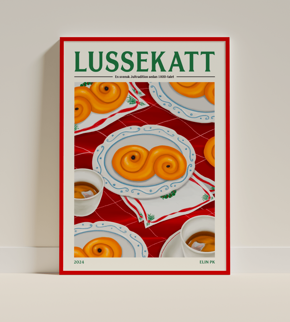 Elin PK Lussekatt Poster Elin PK