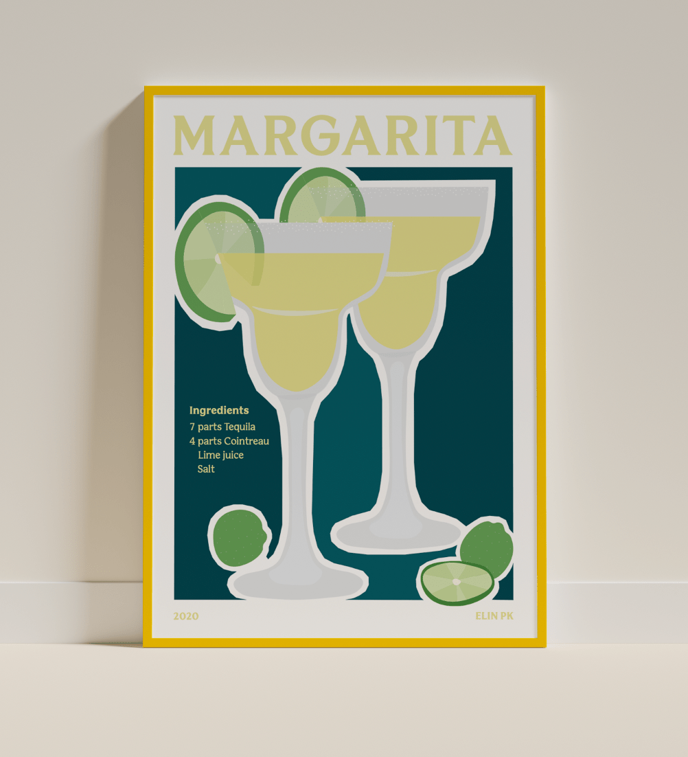 Elin PK Margarita Drink Poster Elin PK