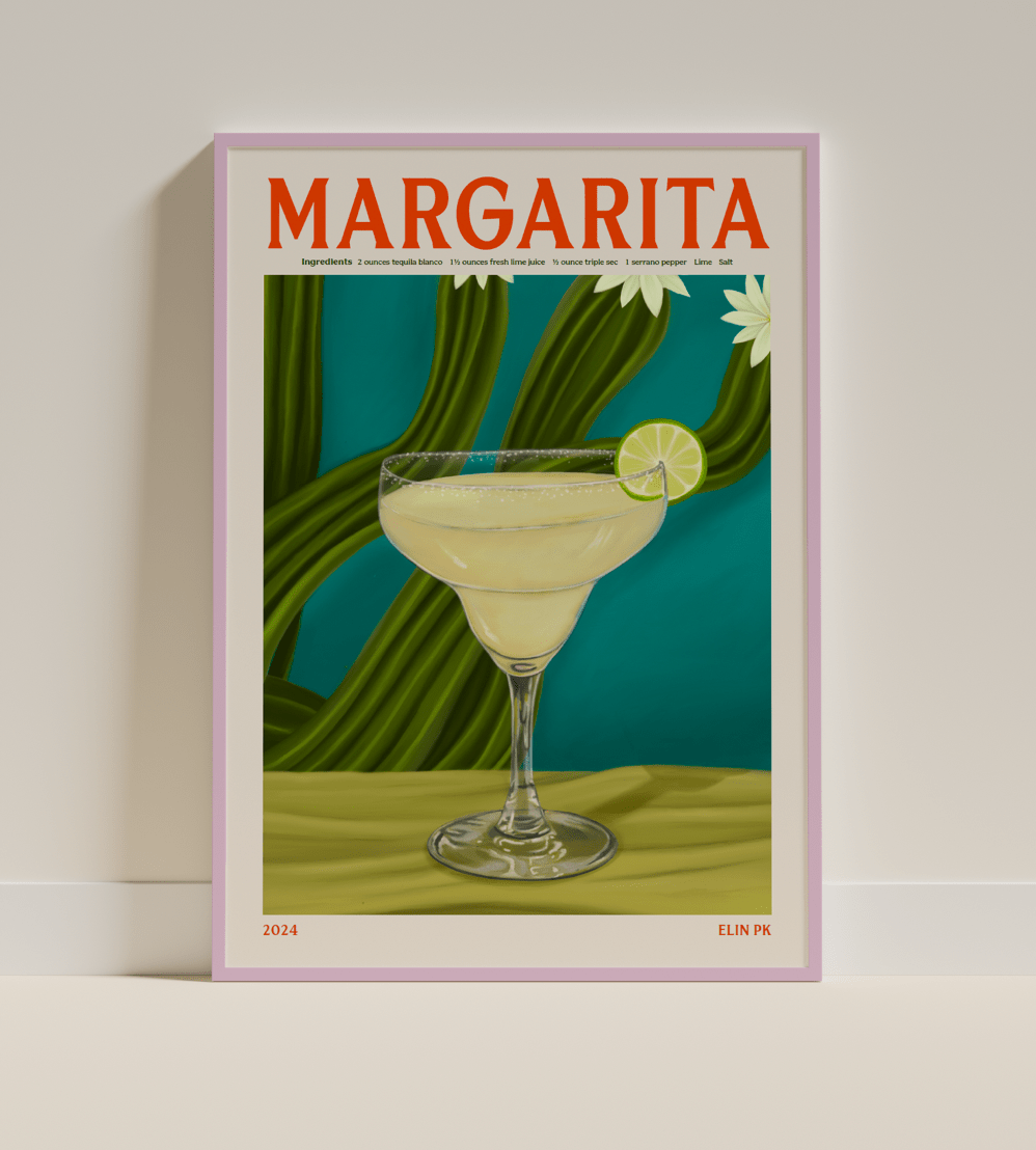 Elin PK Margarita Drink Poster Elin PK