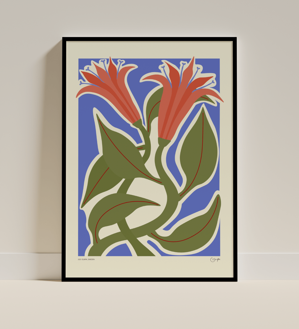 Elin PK "Never let me go" II Poster | Utan text Elin PK