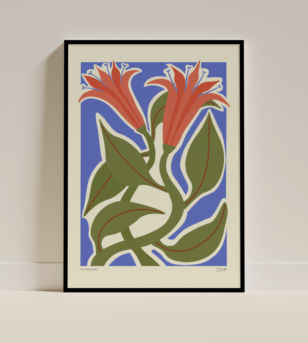 Elin PK "Never let me go" II Poster | Utan text Elin PK