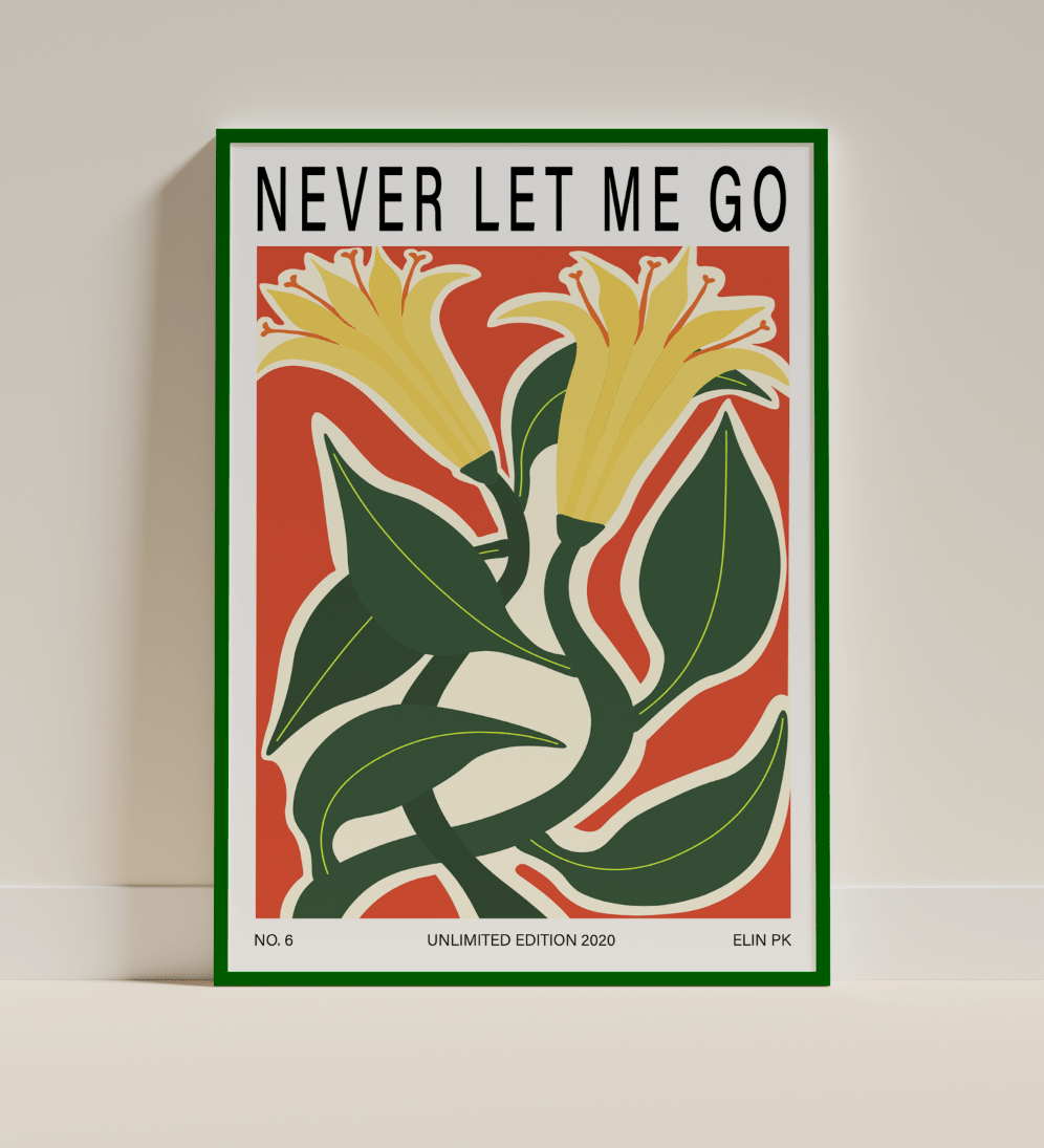 Elin PK "Never let me go" Poster Elin PK