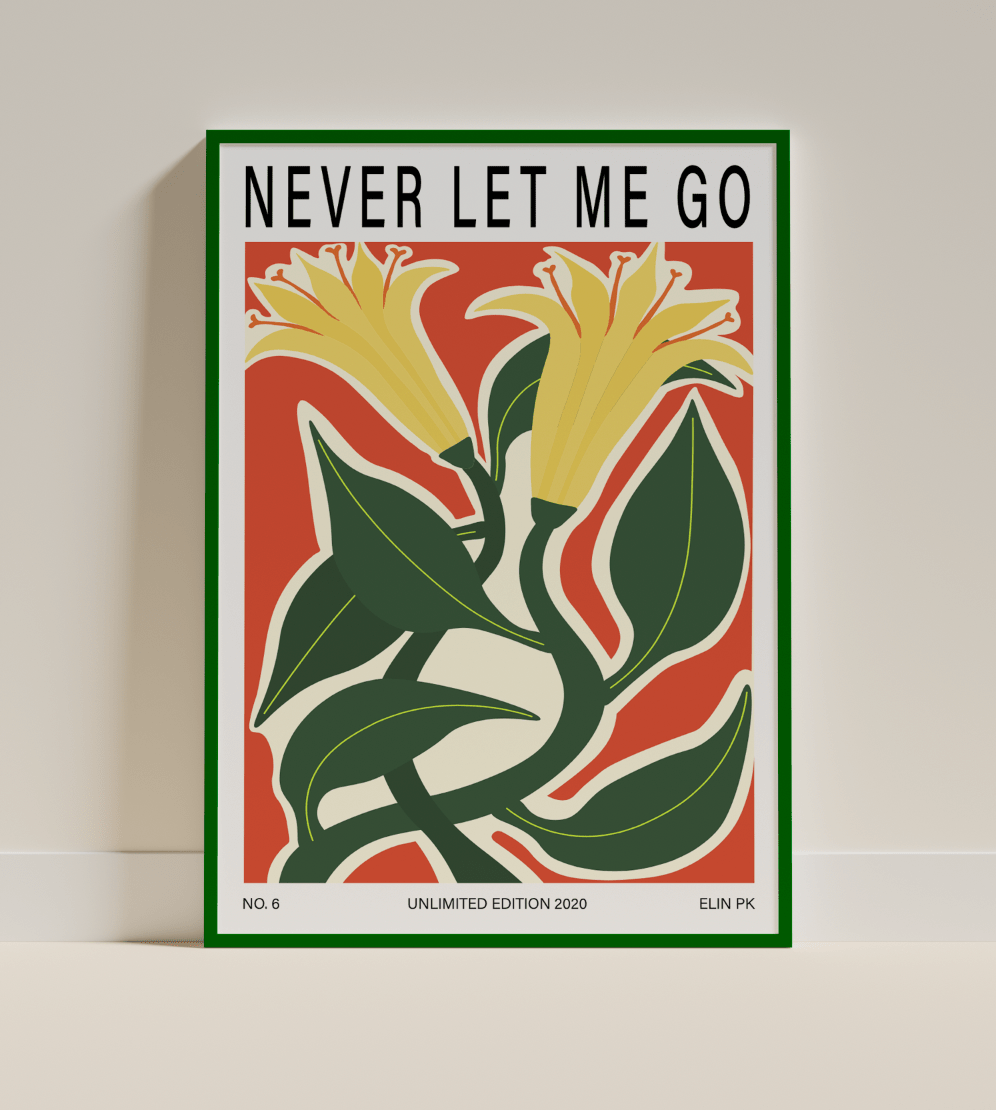 Elin PK "Never let me go" Poster Elin PK