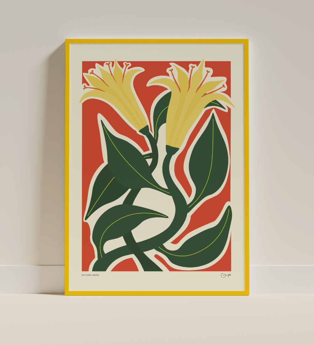 Elin PK "Never let me go" Poster | Utan text Elin PK