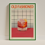 Elin PK Old Fashioned Drink Poster Elin PK