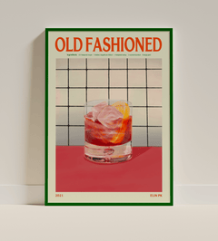 Elin PK Old Fashioned Drink Poster Elin PK