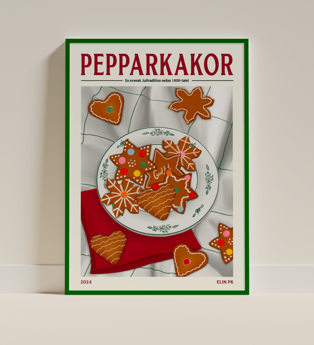 Elin PK Pepparkakor Poster Elin PK