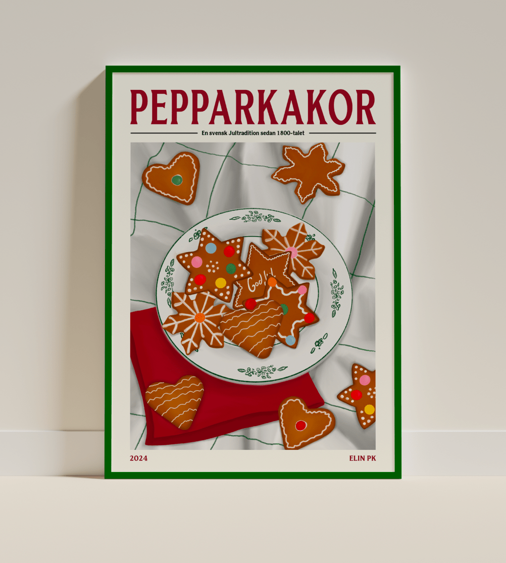 Elin PK Pepparkakor Poster Elin PK