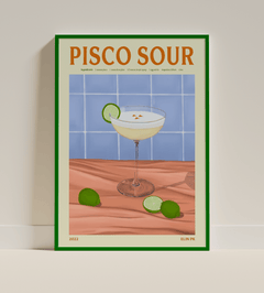 Elin PK Pisco Sour Drink Poster Elin PK