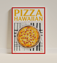 Elin PK Pizza Hawaiian Mat Poster Elin PK
