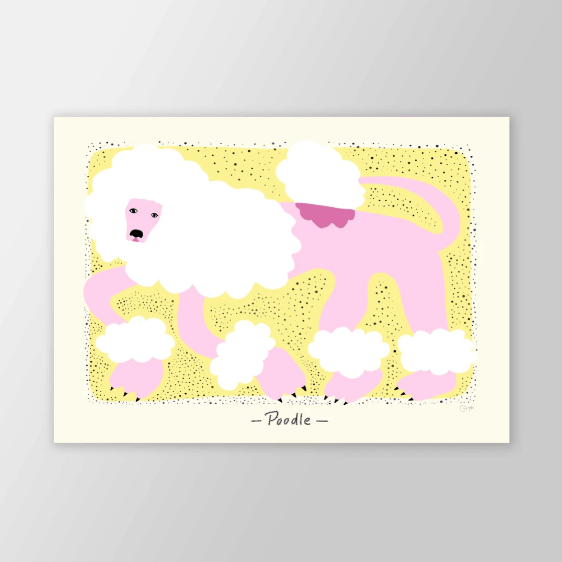 Elin PK Poodle Poster Elin PK