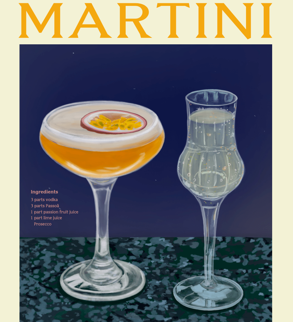Elin PK Pornstar Martini Drink Poster Elin PK