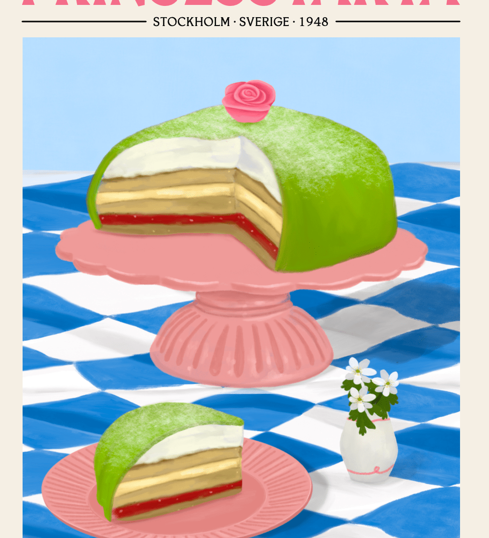 Elin PK Prinsesstårta II Poster Elin PK