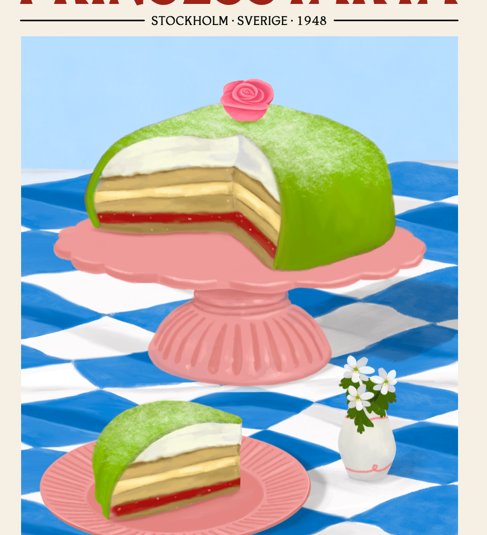 Elin PK Prinsesstårta Poster Elin PK