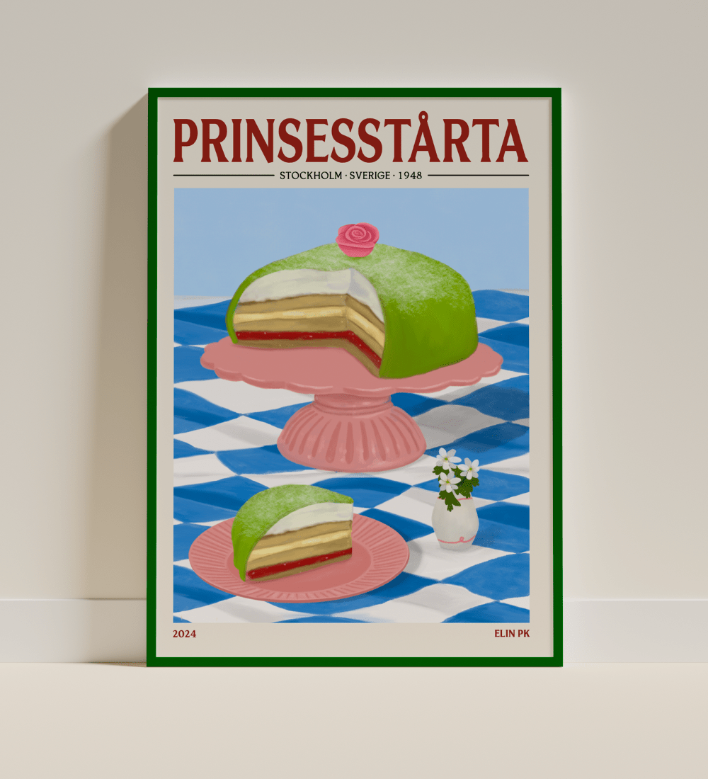 Elin PK Prinsesstårta Poster Elin PK