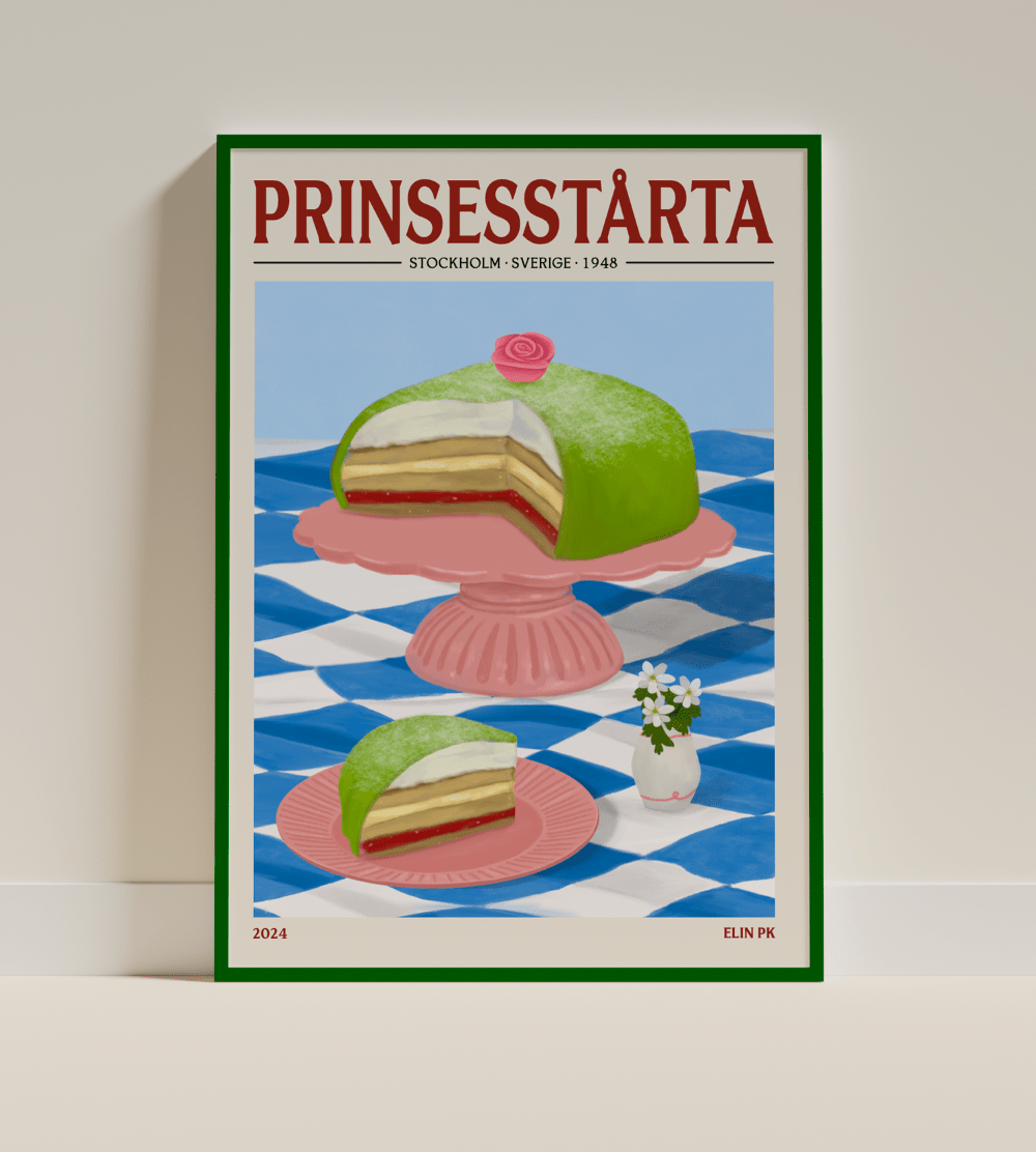 Elin PK Prinsesstårta Poster Elin PK