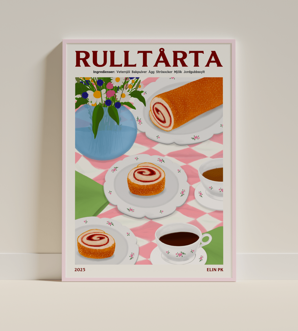 Elin PK Rulltårta Poster Elin PK