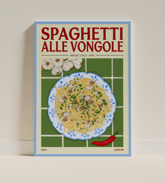 Elin PK Spaghetti Alle Vongole II Mat Poster Elin PK
