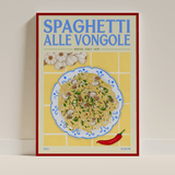 Elin PK Spaghetti alle Vongole Mat Poster Elin PK