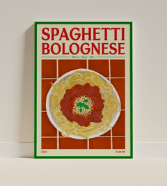 Elin PK Spaghetti Bolognese II Mat Poster Elin PK