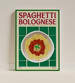 Elin PK Spaghetti Bolognese Mat Poster Elin PK