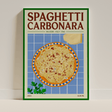 Elin PK Spaghetti Carbonara II Mat Poster Elin PK