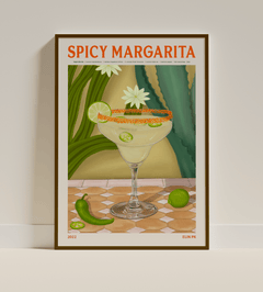 Elin PK Spicy Margarita II Drink Poster Elin PK